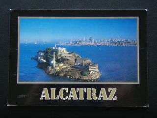 Alcatraz Island San Francisco Bay Postcard