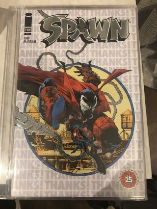 Spawn Thank You Foil Variant Nm - In Container 25th Anniversay
