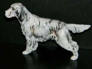 Vintage Royal Doulton English Setter Dog Figurine HN 1050 Large 3