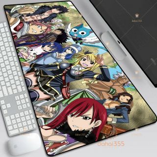 Play Pad Mousepad Anime Fairy Tail Mouse Mat Cosplay Game Mat Gift 40×70cm Y39