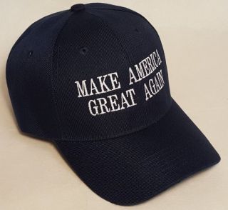 Make America Great Again - Donald Trump 2016 Hat Cap Navy Blue - Republican