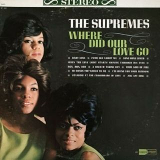 Diana Ross The Supremes Lp Where Did Our Love Go Early Label From 63 - 64 Stereo