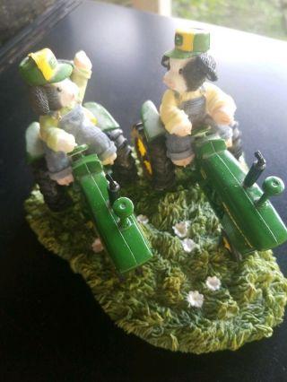 Mary’s Moo Moos Howdy Neighbor John Deere Tractors Cows Limited Edition