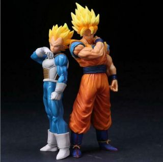 Mens Anime Dragon Ball Saiyan Son Goku Vegeta Statue Pvc Figure Model Doll Gifts