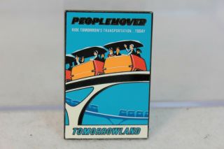 Disney Dlr Attraction Poster Le 1500 Pin Peoplemover Tomorrowland
