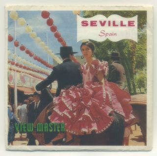 Seville Sevilla Spain Belgian - Made Viewmaster Packet C - 243 English Edition