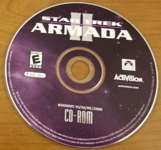 Star Trek Armada I & II - PC Windows 95/98 Game - Paramount Activision - Vintage 3