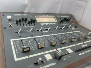 Pyramid PR - 8200 ECHO Stereo Sound Mixer Equalizer Vintage 3