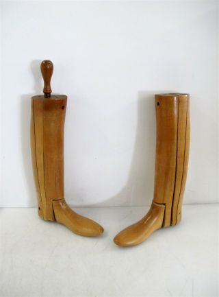 Vintage Riding Boot Form Stretcher Large 22 "