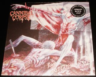 Cannibal Corpse: Tomb Of The Mutilated Lp 180g Vinyl Record W/ Poster 2016