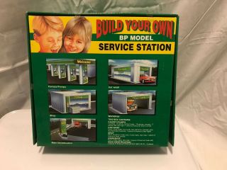 Build Your Own Bp Model Service Station Canopy Gas Pumps Car Wash 1995