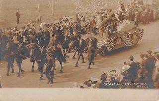 Wilkes - Barre,  Pa,  1906 Centennial Parade,  People,  Harris Real Photo Pc 1911
