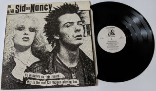 The Real Sid And Nancy Vinyl Lp Sid Vicious Mbc Jock Lp 4 Sex Pistols 1986 Punk