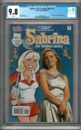 Sabrina,  The Teenage Witch 1 (1996) Cgc 9.  8 White Pages Melissa Joan Hart Photo