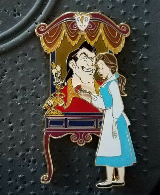 Disney Fantasy Pin Yoyo Beauty And The Beast Belle Gaston Vanity Le 50