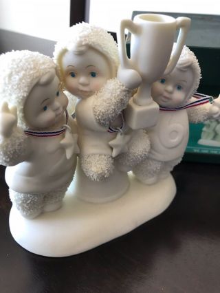 Dept 56 Snowbabies We Are The Champions Starlight Games 2003