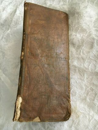 1919 Leather Bound Marion Ky Bank Book Approx 8x3.  5 "