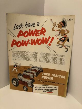 Ford Tractor Power Sales Brochure
