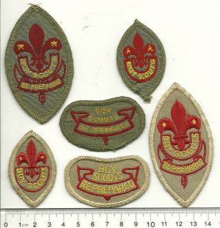 Boy Scouts Of Canada Old Rank Badges