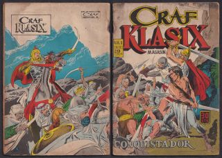 1964 Philippines Craf Klasix Magasin Conquistador Comics 1 Nestor Redondo