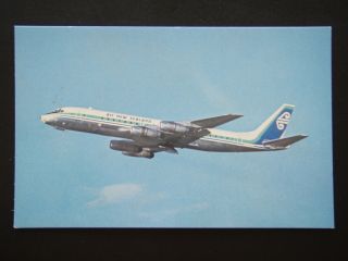 Air Zealand Dc - 8 Postcard