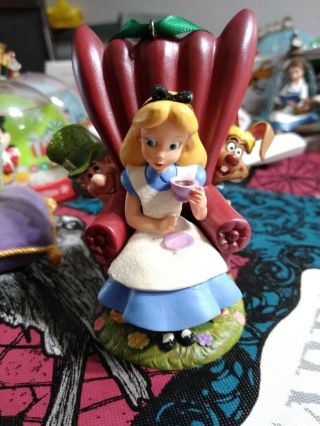Disney Sketchbook Ornament Alice In Wonderland Tea Party 2010