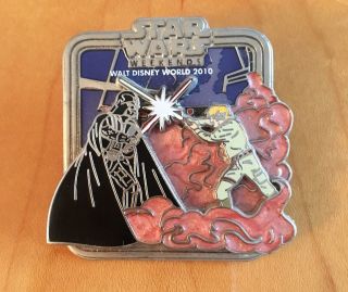 Disney Star Wars Weekends Darth Vader & Luke Skywalker 2010 Pin Bespin Le 1000