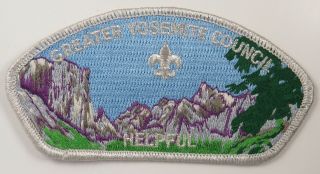 Greater Yosemite Council Helpful Csp Smy Bdr.  [c - 1960]