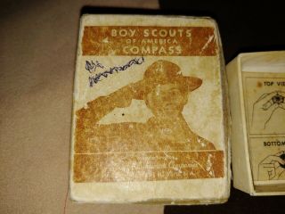 Vintage 1950’s Boy Scouts Of America Taylor Compass