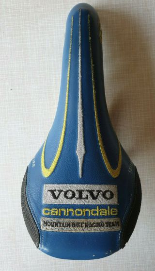 Vintage Volvo Cannondale Mountain Bike Race Team Coda Seat - Saddle