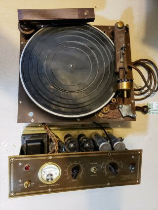 Presto Lathe J5 Recorder,  Vinyl Lathe,  Record Lathe,  Audax Record Cutter Head