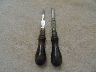 Vintage Leather Tools,  2 C S Osborne Saddlers Carving Tools
