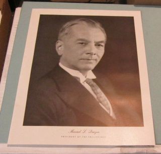 Wwii President Of The Commonwealth Of The Philippines Manuel Quezon Photo 8.  5x11