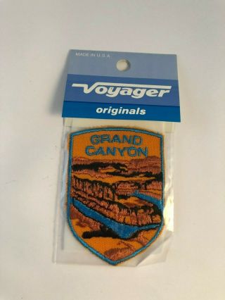 Vintage Voyager Brand Grand Canyon National Park Arizona Embroidered Patch
