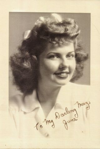 Vintage Old Signed Photo Of Pretty Girl Woman 1942,  Love Letter Girard College