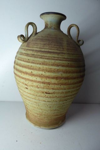 Vic Greenaway Vase Vintage Australian Pottery Ceramic Studio Artist