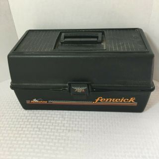 Vintage Fenwick Moonshine 1803 Lighted Tackle Box With Wired Lights