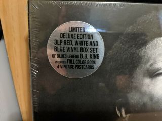 B.  B.  King The King of Blues Box Set Limited BB Colored Vinyl LP Nat King Cole 3