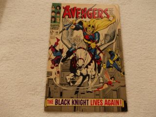 Avengers 48 1967 1st Black Knight Dane Whitman Mcu Movie X - Men Ant - Man Wasp 2 3