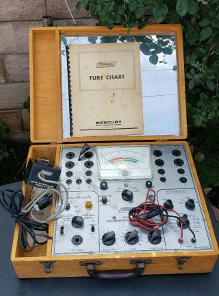 Vintage Mercury 300 Amp,  Radio Tube Tester