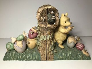 Charpente Classic Winnie The Pooh And Piglet Bookends Walt Disney Book Ends 2