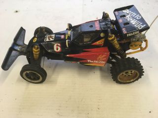 Vintage Tamiya The Falcon RC Car with remote 2