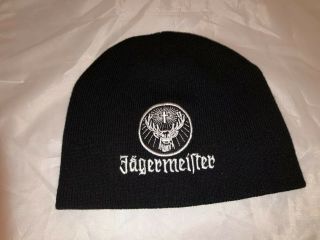 Nwot Jagermeister Black Beanie Winter Hat