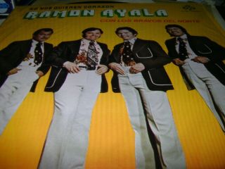 Ramon Ayala Y Los Bravos Del Norte No Nos Quieren Corazon Lp Vinyl Ex,  W/shrink