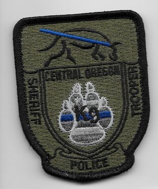 Central Oregon K9 K - 9 Sheriff Police Trooper K9 Assoc State Or