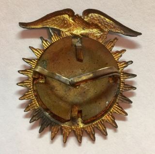 Vintage Salvation Army Brass Hat Pin 2