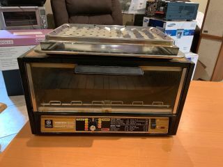Vintage General Electric Versatron 1000 Oven Broiler Toaster Ct01000 