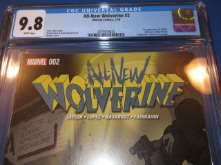 All - Wolverine 2 1st Gabby Honey Badger X - 23 Key CGC 9.  8 NM/M Gorgeous Gem 2