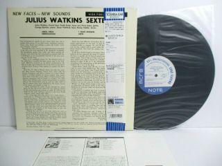 JULIUS WATKINS SEXTET faces sounds LP JAPAN BLUE NOTE BN 5053 MONO OBI 2