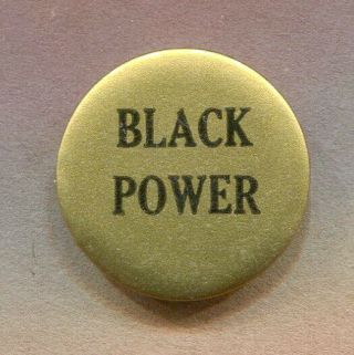 First Variety 1960s Civil Rights Black Power Stokely Carmichle Sncc Protest Pin